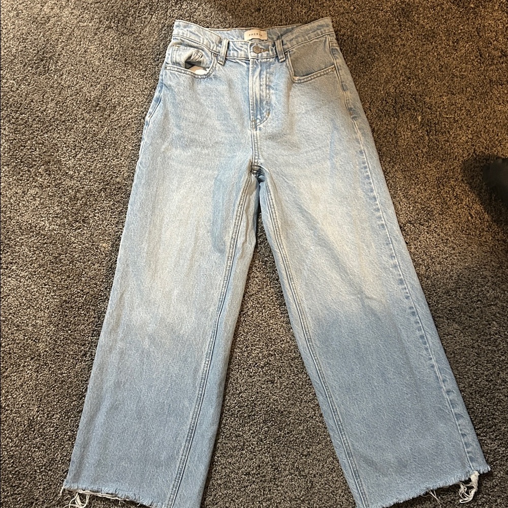 PacSun Light Blue Wide Leg Jeans